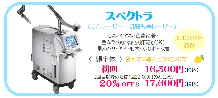 スペクトラキャンペーン